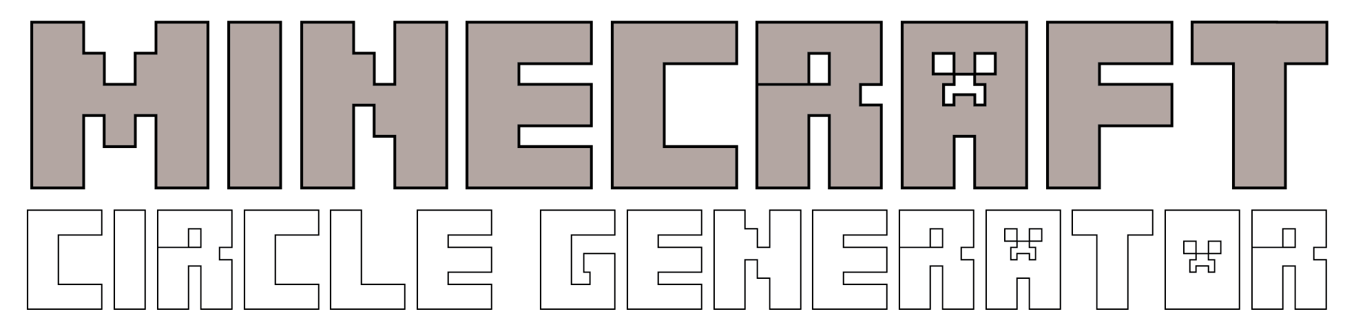minecraft-circle-generator-logo
